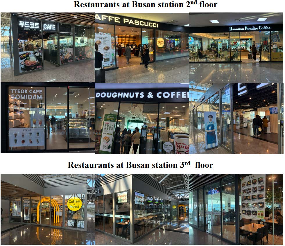 Restaurants in Busan Station